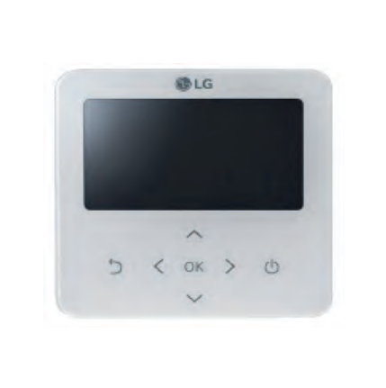 PREMTB100 káblový ovládač klimatizácie LG biely