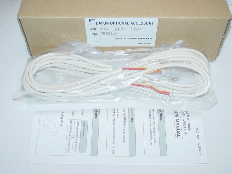 BRCW901A03 - 3m kábel pre ovládač BRC073.