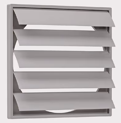 VK 20 pretlaková žalúzia, plast, RAL7035 (tepl. -30-+60°C)