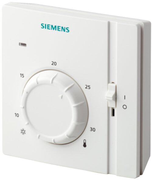 Siemens RAA 31.16 (RAA31.16) izbový termostat, 8...30°C, zap./ vyp., 24...250V~, indikácia zopnutia (LED)