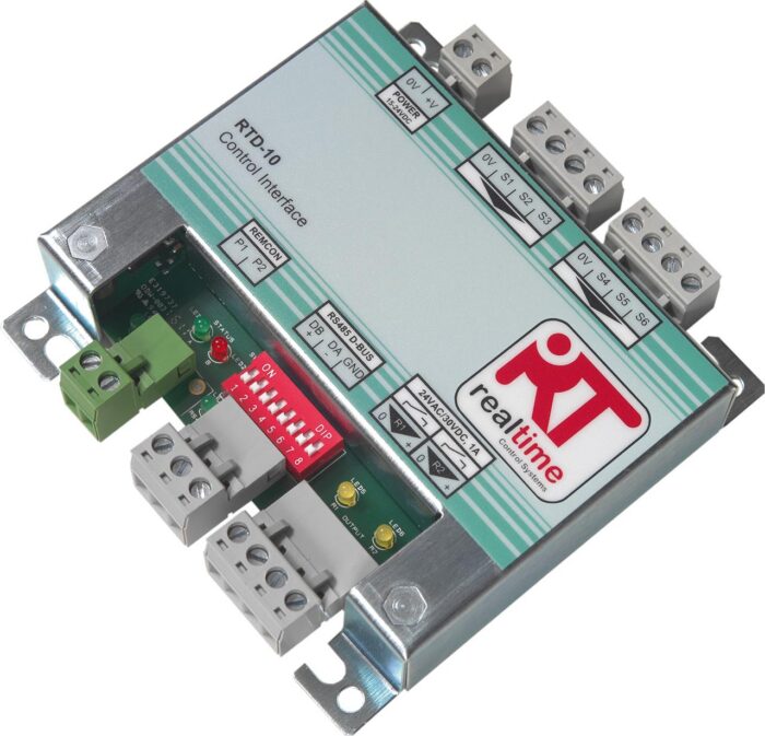 Modbus Rtd RTD-10 - ModBus adaptér+kontakty, P1/P2