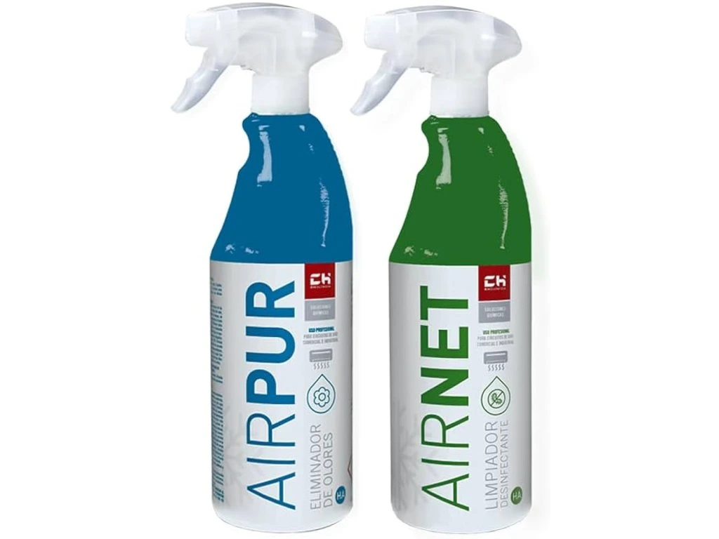 Set čističov na výparníky AIRNET a AIRPUR sprej 750ml